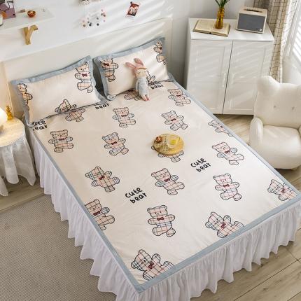 91家纺网 家纺一手货源 找家纺 （总）琪格格 2022新款复合冰丝席凉席