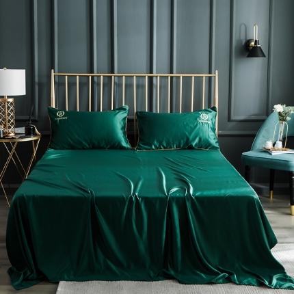 91家纺网 家纺一手货源 找家纺 （总）琪格格 2022新款水洗真丝刺绣四件套