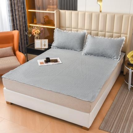 91家纺网 家纺一手货源 找家纺 （总）锦罗绣 2024新款冰豆豆凉席 床笠款