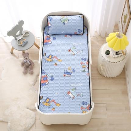 91家纺网 家纺一手货源 找家纺 （总）鱼宝 2022新款儿童凉感乳胶席两件套