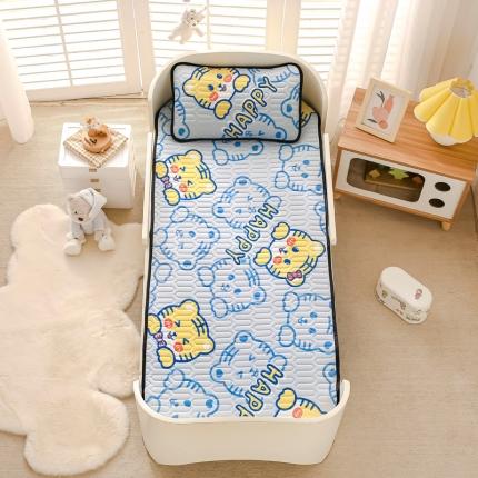 91家纺网 家纺一手货源 找家纺 （总）鱼宝 2022新款儿童凉感乳胶席两件套