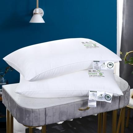 91家纺网 家纺一手货源 找家纺 梦叶草 2022新款抗菌防螨安心双边大豆枕 安心单边