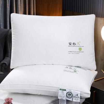 91家纺网 家纺一手货源 找家纺 （总）梦叶草 2022新款抗菌防螨安心双边大豆枕