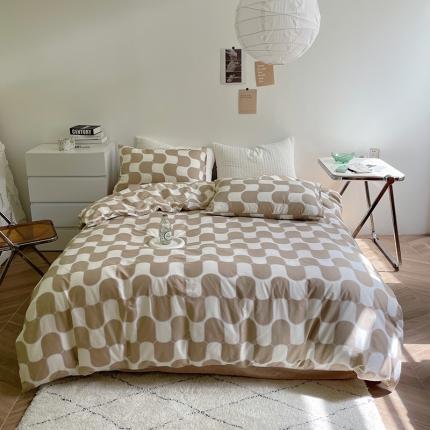 91家纺网 家纺一手货源 找家纺 （总）窝米 2022春季新品全棉四件套