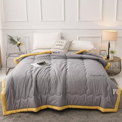 91家纺网 家纺一手货源 找家纺 （总）壹张床 2025新款大豆纤维抗菌夏被夏凉被空调被被子被芯