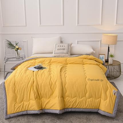 91家纺网 家纺一手货源 找家纺 （总）壹张床 2025新款大豆纤维抗菌夏被夏凉被空调被被子被芯