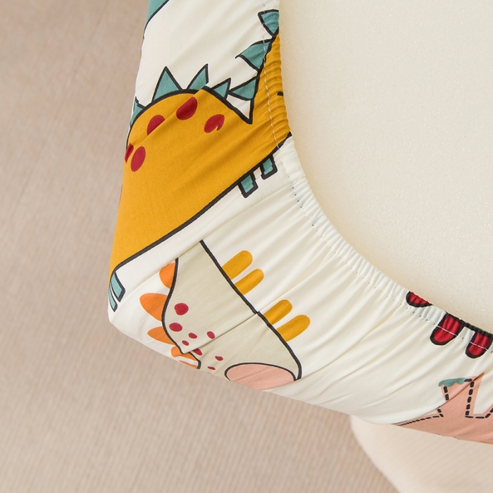 91家纺网 家纺一手货源 找家纺 定做60支全棉贡缎儿童上下床床笠宝宝床罩纯棉婴儿薄床垫保护套