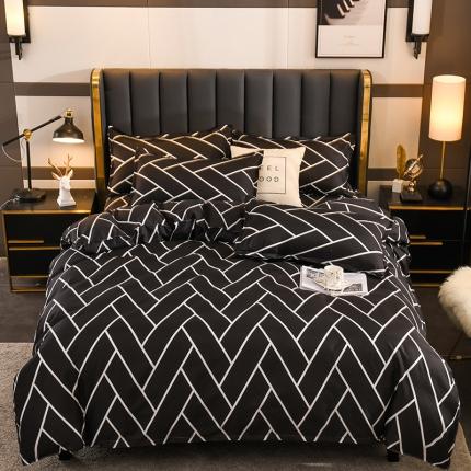 91家纺网 家纺一手货源 找家纺 赫然家纺 新款芦荟棉单品被套 潮流前线