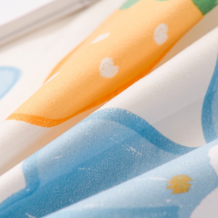 91家纺网 家纺一手货源 找家纺 赫然 130g生态长绒棉贡棉植物羊绒加厚斜纹磨毛四件套小情调