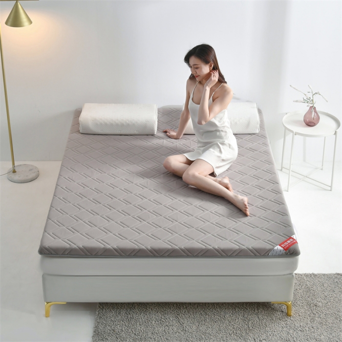 91家纺网 家纺一手货源 找家纺 （总）鑫钰 2023新款全棉加厚抗菌大豆纤维床垫