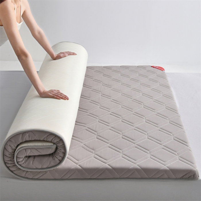 91家纺网 家纺一手货源 找家纺 （总）鑫钰 2023新款全棉加厚抗菌大豆纤维床垫