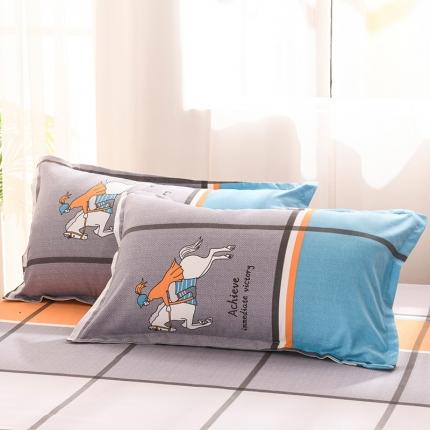 91家纺网 家纺一手货源 找家纺 （总）赫然 新款斜纹磨毛单品枕套