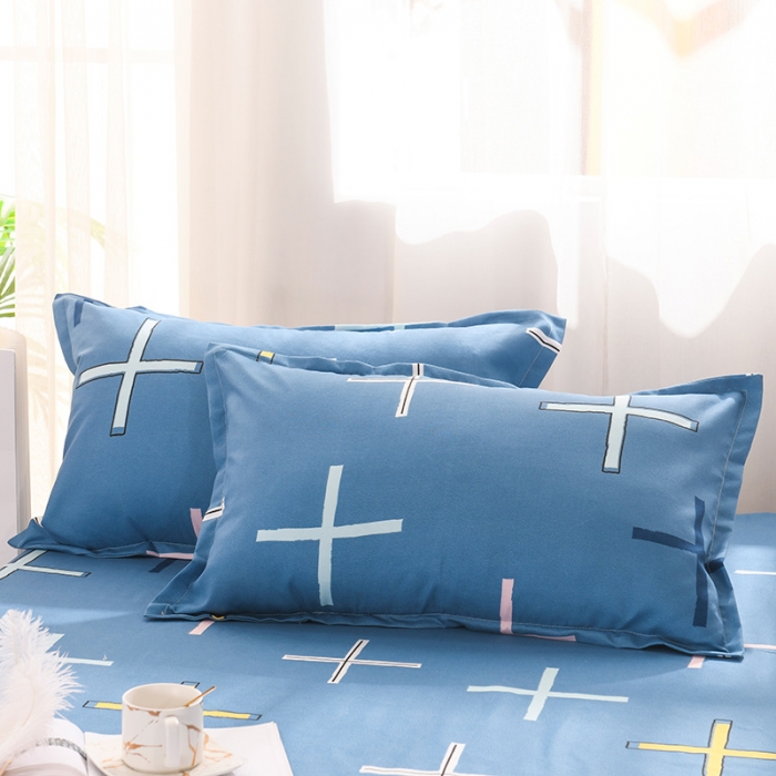 91家纺网 家纺一手货源 找家纺 赫然 新款斜纹磨毛单品枕套 艾瑞拉