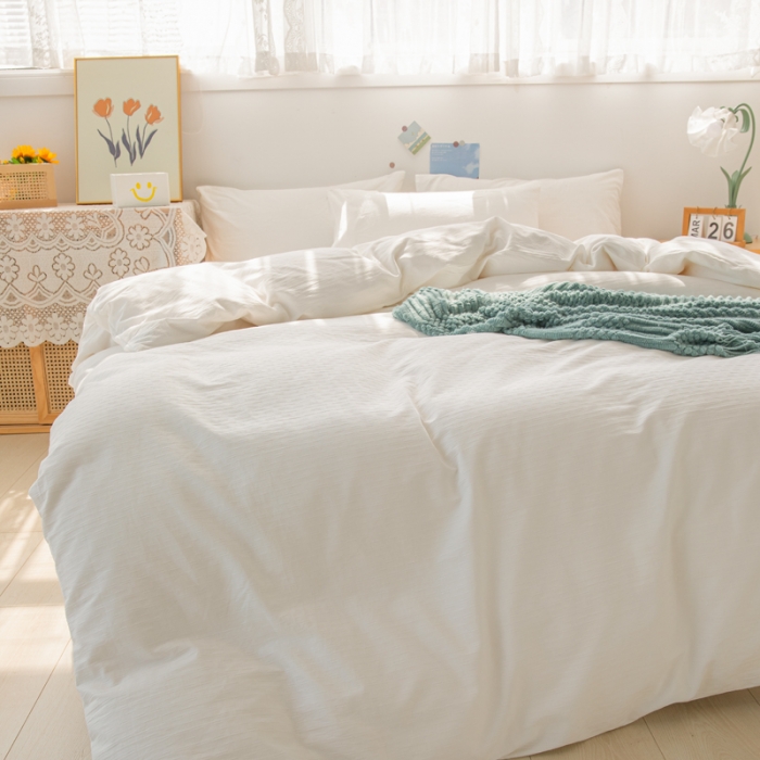 91家纺网 家纺一手货源 找家纺 安莱生活 2022新款不染单品被套 小雨点