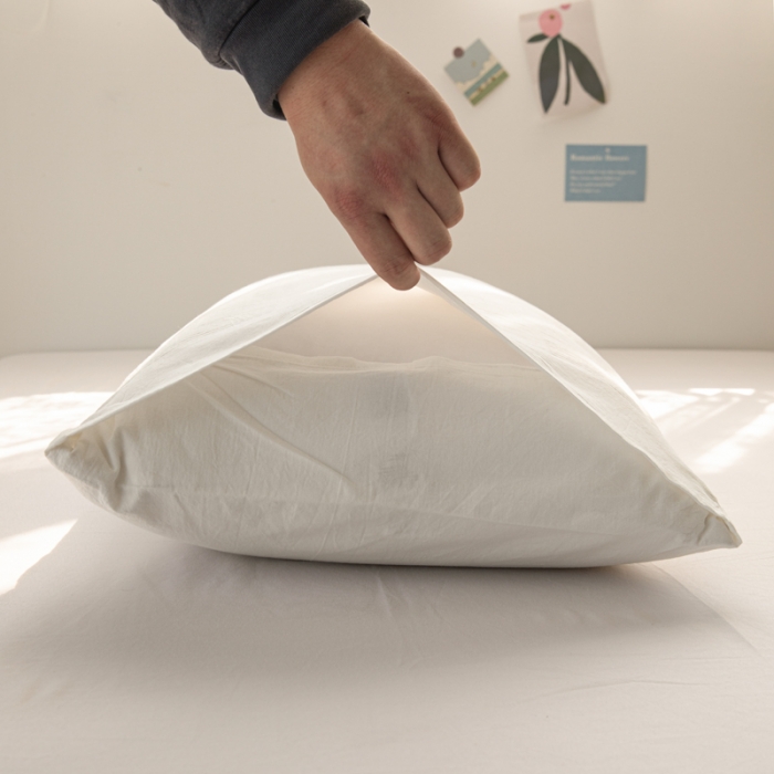 91家纺网 家纺一手货源 找家纺 安莱生活 2022新款不染单品枕套一只 大方格