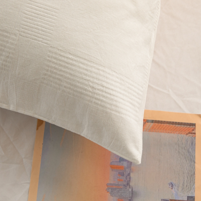 91家纺网 家纺一手货源 找家纺 安莱生活 2022新款不染单品枕套一只 大方格