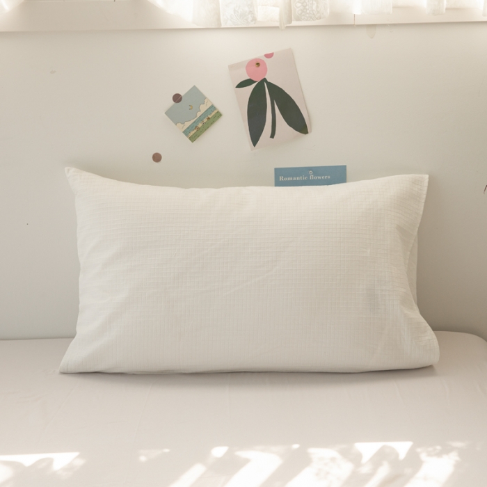 91家纺网 家纺一手货源 找家纺 安莱生活 2022新款不染单品枕套一只 小方格