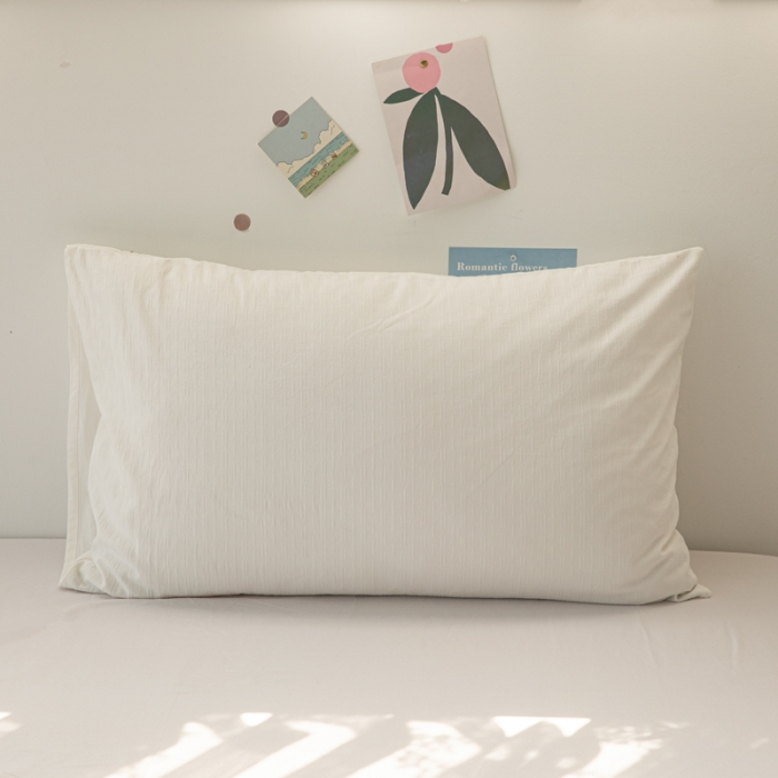 91家纺网 家纺一手货源 找家纺 安莱生活 2022新款不染单品枕套一只 小雨点