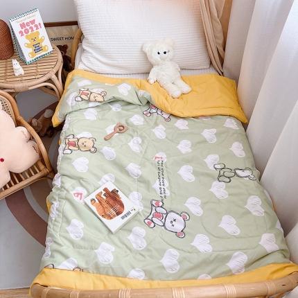 91家纺网 家纺一手货源 找家纺 （总）鱼宝 2022新款水洗棉儿童夏被