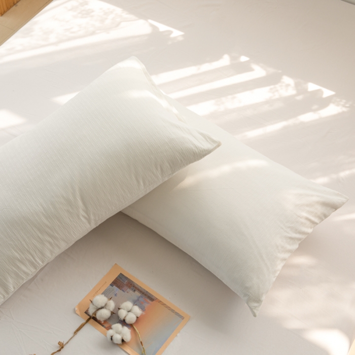 91家纺网 家纺一手货源 找家纺 安莱生活 2022新款不染单品枕套一只 小雨点