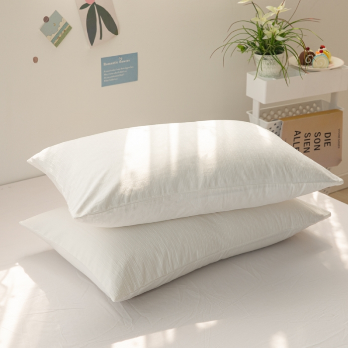 91家纺网 家纺一手货源 找家纺 安莱生活 2022新款不染单品枕套一只 小雨点