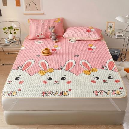 91家纺网 家纺一手货源 找家纺 湘之帛 2025新款0.3m乳胶凉席三件套系列萌图幻想