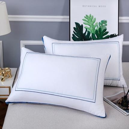 91家纺网 家纺一手货源 找家纺 (总)煌朝 2022新款立体磨毛全棉回子格枕