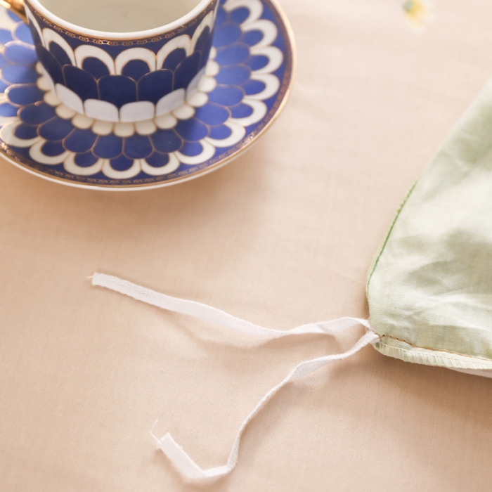 91家纺网 家纺一手货源 找家纺 雲归梦 2022新款全棉大版四件套 花卉花型 倾世流年-绿