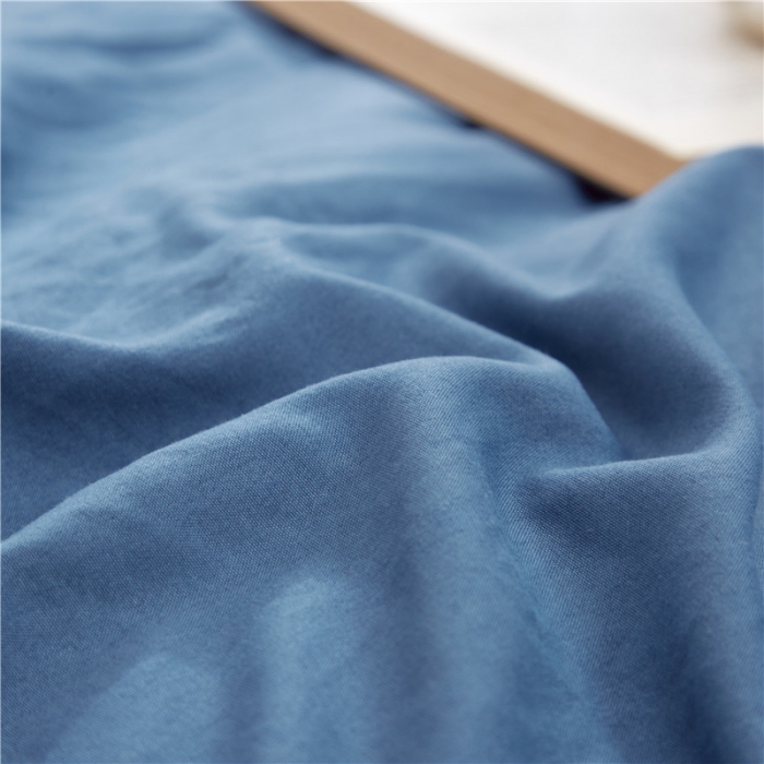 91家纺网 家纺一手货源 找家纺 森林人 2022新款无印水洗棉立体冬被 立体-宾利蓝
