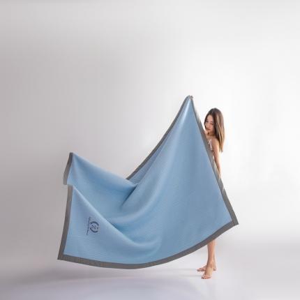 91家纺网 家纺一手货源 找家纺 佳居缘 2022新款冰豆豆冷感凉席三件套 蓝