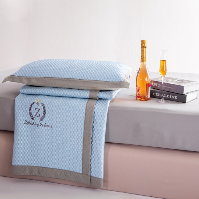 91家纺网 家纺一手货源 找家纺 （总）佳居缘 2022新款冰豆豆冷感凉席三件套