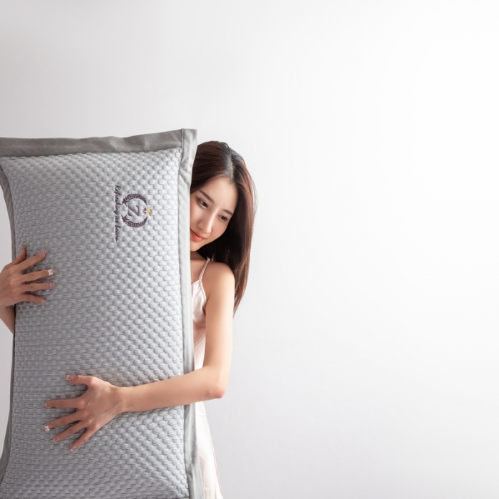 91家纺网 家纺一手货源 找家纺 佳居缘 2022新款冰豆豆冷感凉席三件套 灰