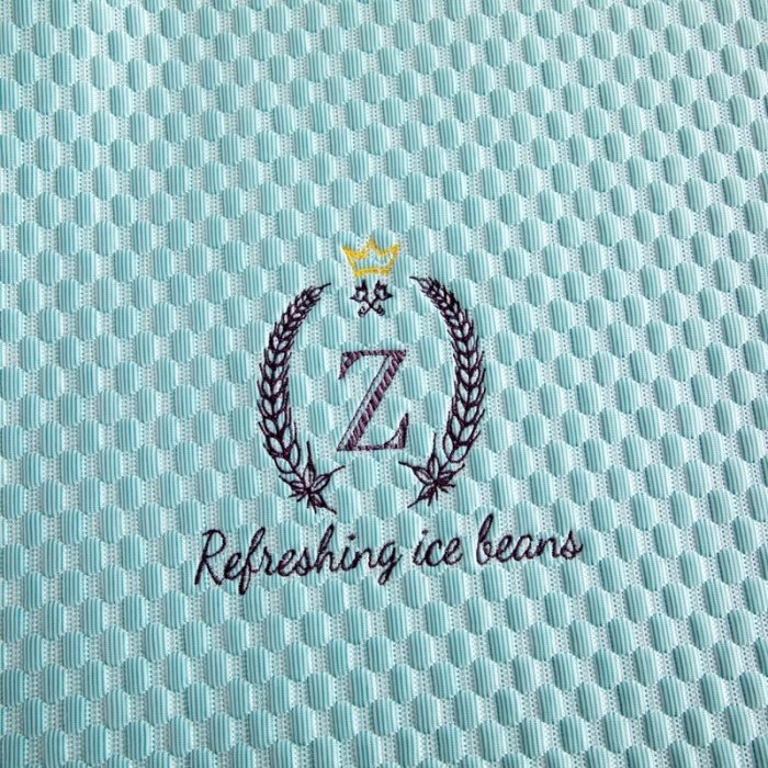 91家纺网 家纺一手货源 找家纺 佳居缘 2022新款冰豆豆冷感凉席三件套 绿