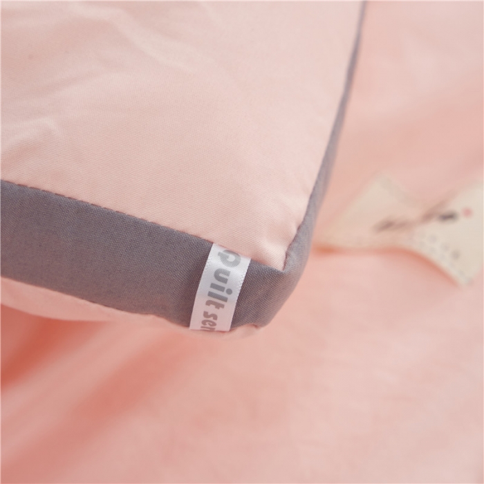 91家纺网 家纺一手货源 找家纺 森林人 2022新款无印水洗棉立体冬被 立体-浅玉