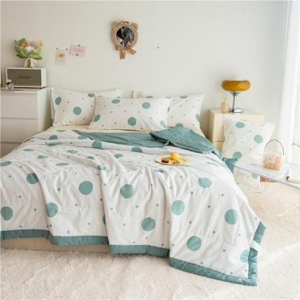 91家纺网 家纺一手货源 找家纺 （总）印季 2023新款全棉印花大豆夏被