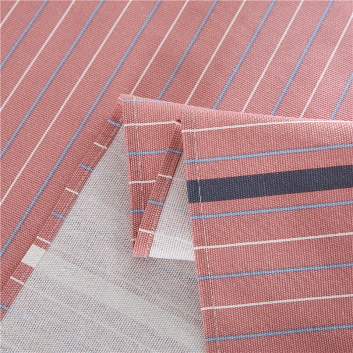 91家纺网 家纺一手货源 找家纺 首爱家纺 2025新款直播款无印风老粗布床单 彩色条纹