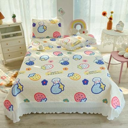 91家纺网 家纺一手货源 找家纺 （总）鑫钰 2023全棉印花床盖三件套（支持定做）