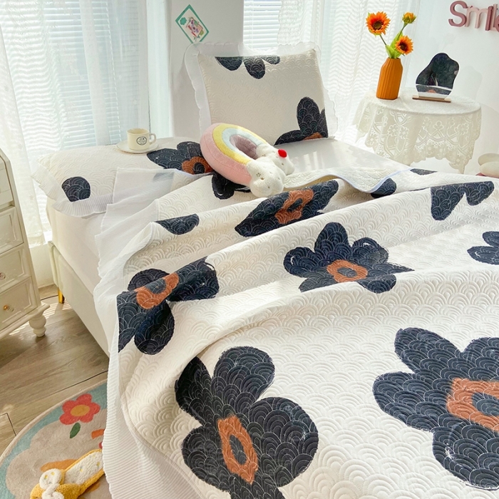91家纺网 家纺一手货源 找家纺 （总）鑫钰 2023全棉印花床盖三件套（支持定做）