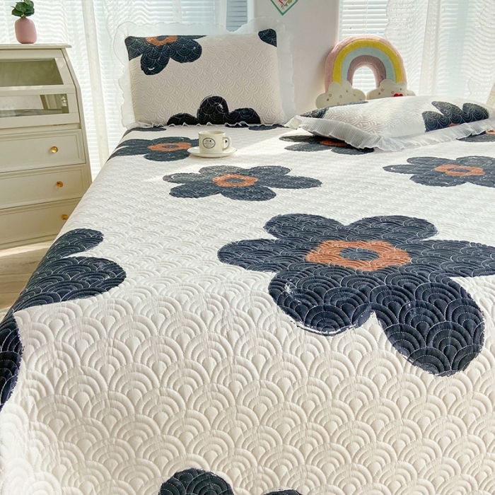 91家纺网 家纺一手货源 找家纺 （总）鑫钰 2023全棉印花床盖三件套（支持定做）