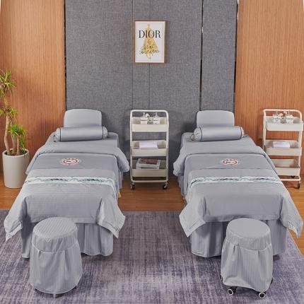 91家纺网 家纺一手货源 找家纺 总 不打烊家纺 2022新款焕彩尼美容床罩系列套件-山清水秀