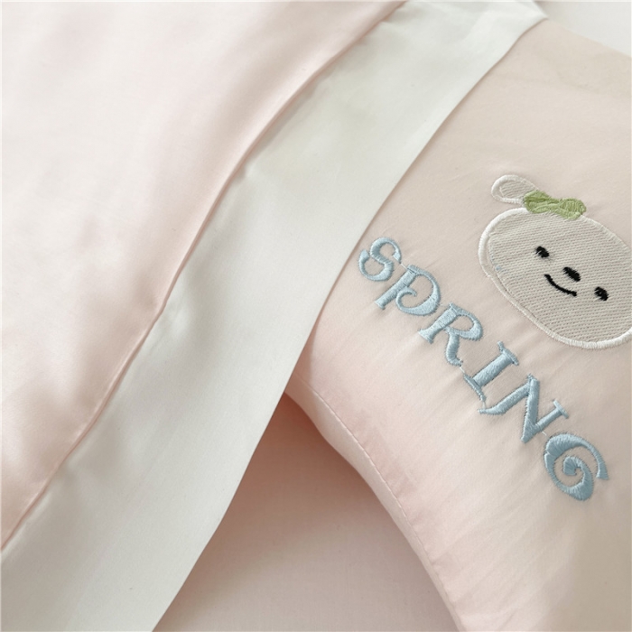 91家纺网 家纺一手货源 找家纺 星野 2022新款80s奥地利天丝夏被-夏日甜心