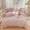 91家纺网 家纺一手货源 找家纺 大米家居双面用小雏菊雪纺花边海岛棉四件套 小雏菊-梅（粉色）