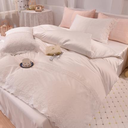 91家纺网 家纺一手货源 找家纺 (总) 花香四季 2023新款水洗真丝四件套-甜心