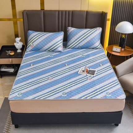 91家纺网 家纺一手货源 找家纺 （总）锦罗绣 2024新款水洗乳胶凉席床单凉席夏被四件套