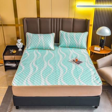 91家纺网 家纺一手货源 找家纺 （总）锦罗绣 2024新款水洗乳胶凉席床单凉席夏被四件套