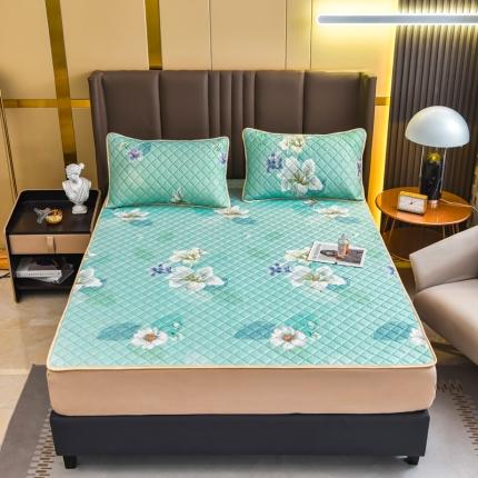 91家纺网 家纺一手货源 找家纺 （总）锦罗绣 2024新款水洗乳胶凉席床单凉席夏被四件套