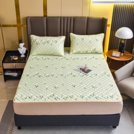 91家纺网 家纺一手货源 找家纺 （总）锦罗绣 2024新款水洗乳胶凉席床单凉席夏被四件套