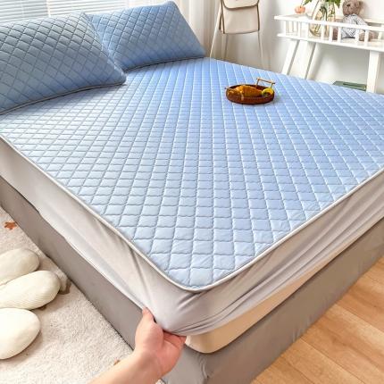 91家纺网 家纺一手货源 找家纺 （总）锦罗绣 2024新款水洗乳胶凉席床笠凉席夏被四件套