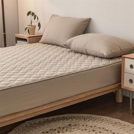 91家纺网 家纺一手货源 找家纺 蓝巢 2022新款全棉水洗棉加棉枕套 卡其48*74*2