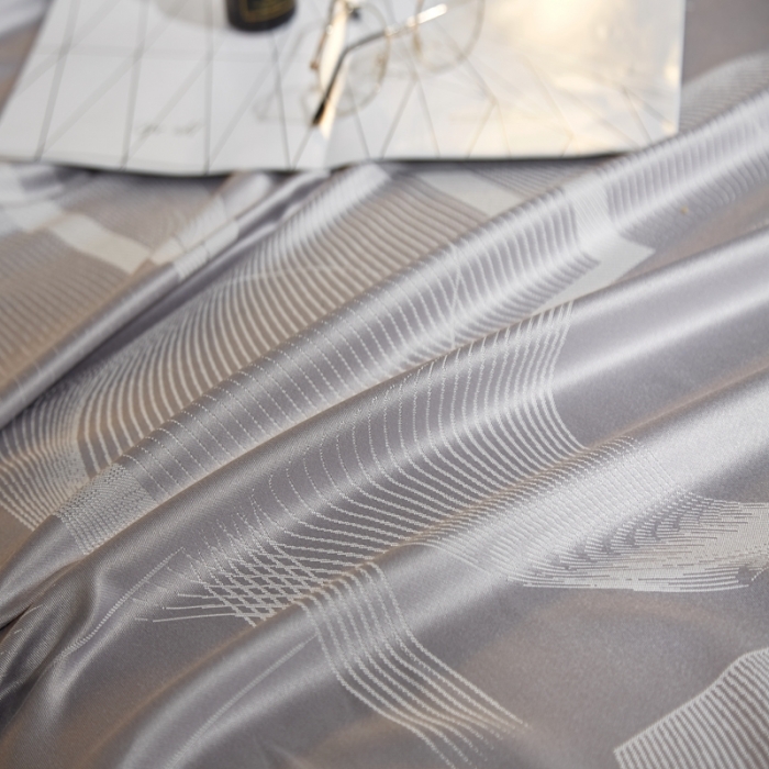 91家纺网 家纺一手货源 找家纺 威克凯丽2023新款重磅七彩大提花纯竹纤维软凉席三件套 彼得